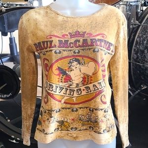 Vintage Paul McCartney 2002 concert shirt